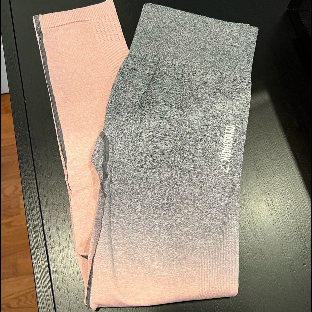 Gymshark light pink/gray ombre seamless. Size m.